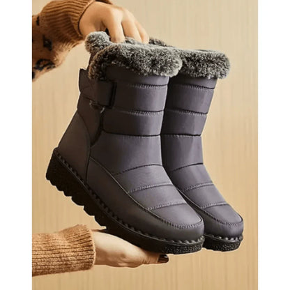 Louise - Bottines Femme Hiver Impermeables avec Doublure Polaire Chaude