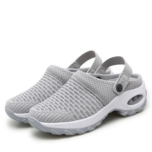 Manon - Mules Orthopédiques Femme Légères avec Semelle Coussin Air et Confort Optimal