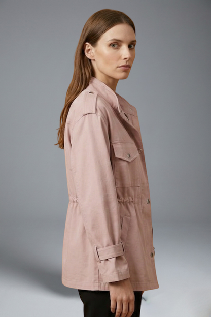 Manon - Veste femme imperméable et mi saison avec coupe courte et légère