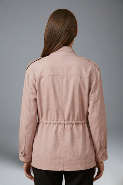 Manon - Veste femme imperméable et mi saison avec coupe courte et légère