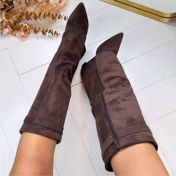 Margaux - Bottes Orthopédiques Hautes Femme au Genou pour l'Automne