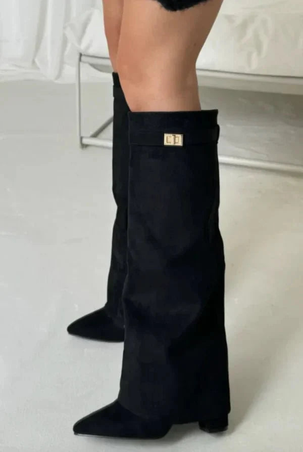 Margaux - Bottes Orthopédiques Hautes Femme au Genou pour l'Automne