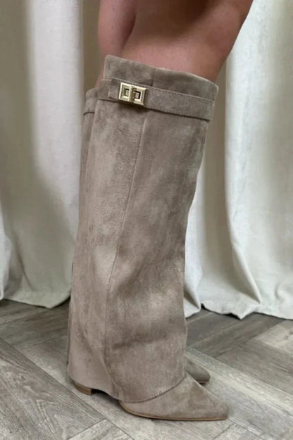 Margaux - Bottes Orthopédiques Hautes Femme au Genou pour l'Automne