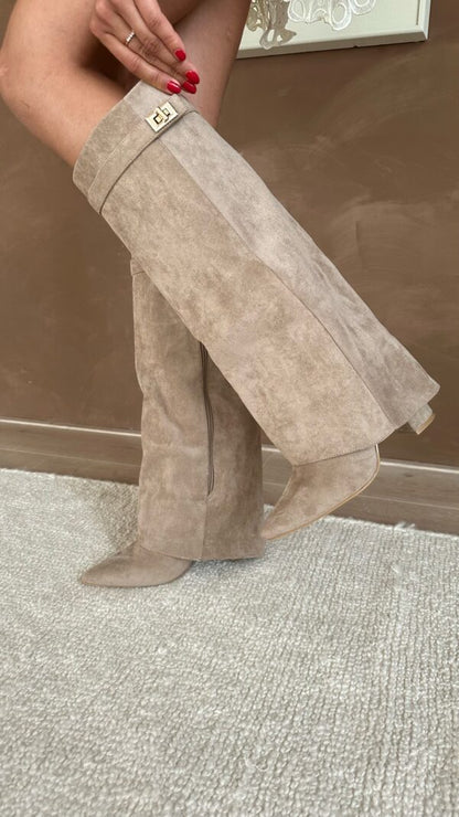 Margaux - Bottes Orthopédiques Hautes Femme au Genou pour l'Automne