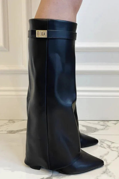 Margaux - Bottes Orthopédiques Hautes Femme au Genou pour l'Automne