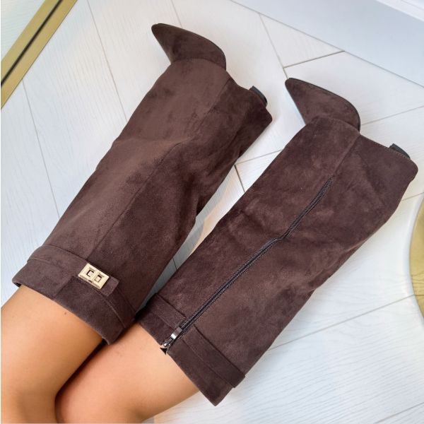 Margaux - Bottes Orthopédiques Hautes Femme au Genou pour l'Automne