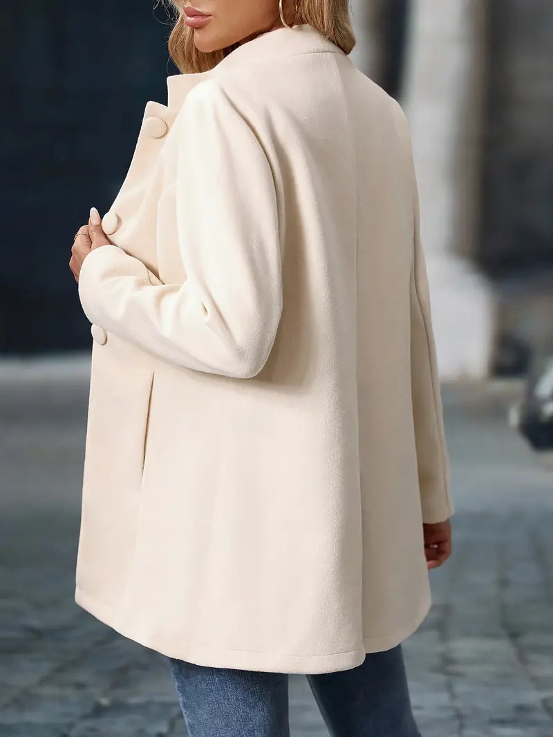 Margaux - Veste Femme Smart Casual pour l'Hiver avec Col Montant