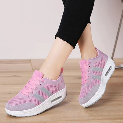 Marion - Chaussures Orthopédiques Femme Casual avec Semelle Plateforme et Coussin d'Air