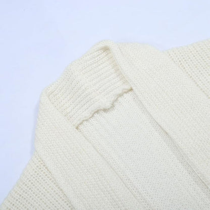 Anaïs - Cardigan femme long oversize et chaud à porter ouvert