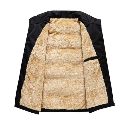 Maxime - Gilet Homme Sans Manches pour l'Hiver avec Doublure Polaire