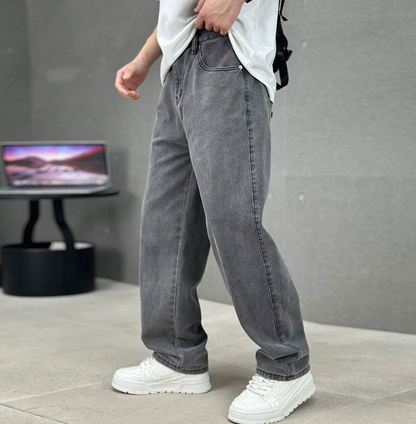 Nicolas - Jean Homme Baggy Fit avec Coupe Ample Streetwear Oversize