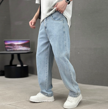 Nicolas - Jean Homme Baggy Fit avec Coupe Ample Streetwear Oversize