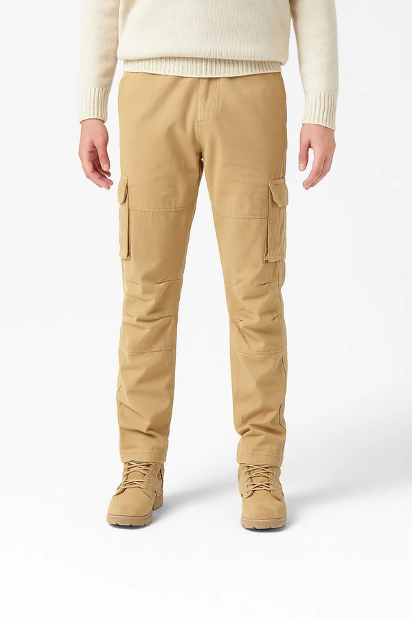 Pantalon Cargo Homme - Coupe Slim avec Poches Latérales | Casual