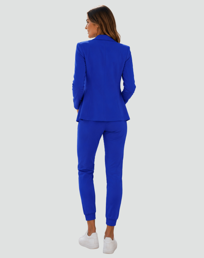 Sarah - Ensemble tailleur femme décontracté et confortable à coupe ajustée