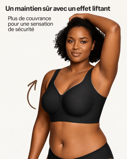 Sarah - Soutien-gorge femme couvrant et confortable à bonnets moulés