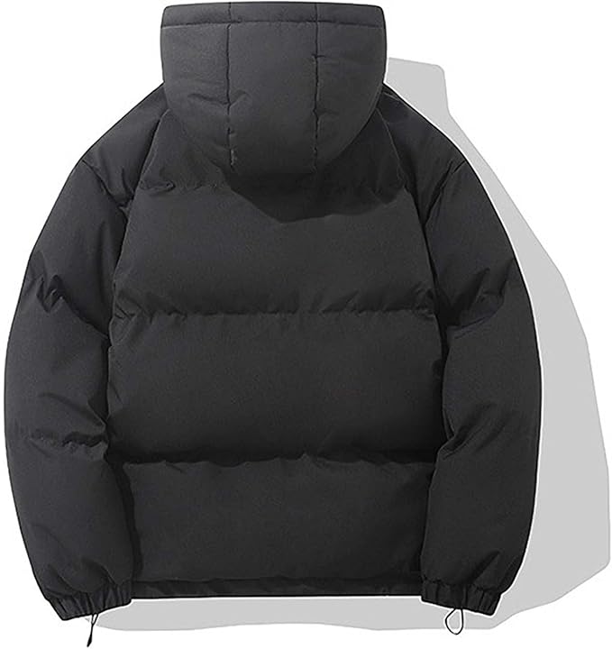 Théo - Doudoune homme hiver chaude et décontractée à capuche ajustable