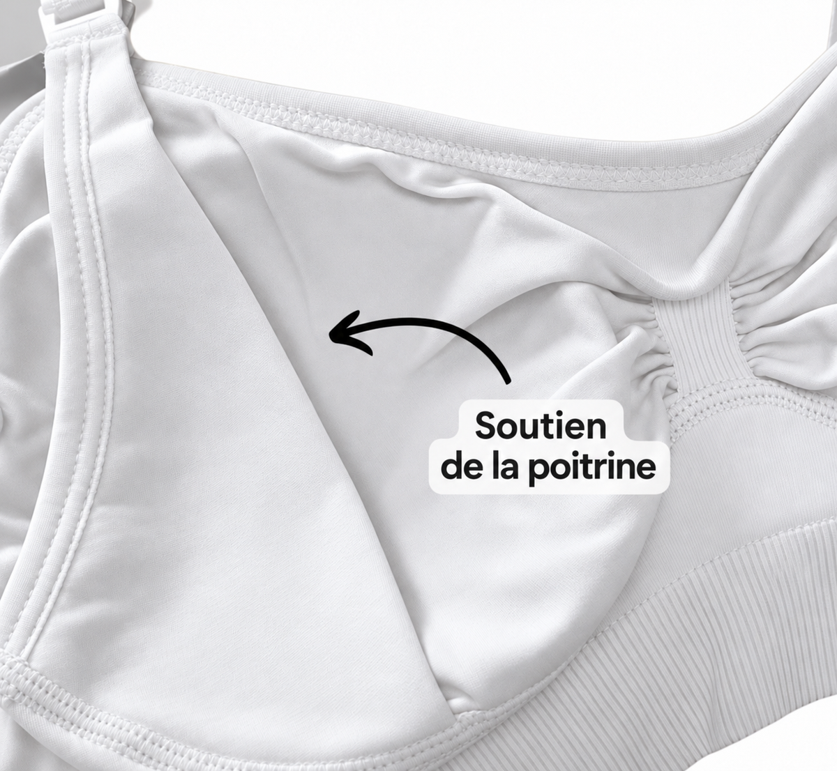 Élise - Soutien-gorge d'allaitement femme sans armatures à ouverture facile